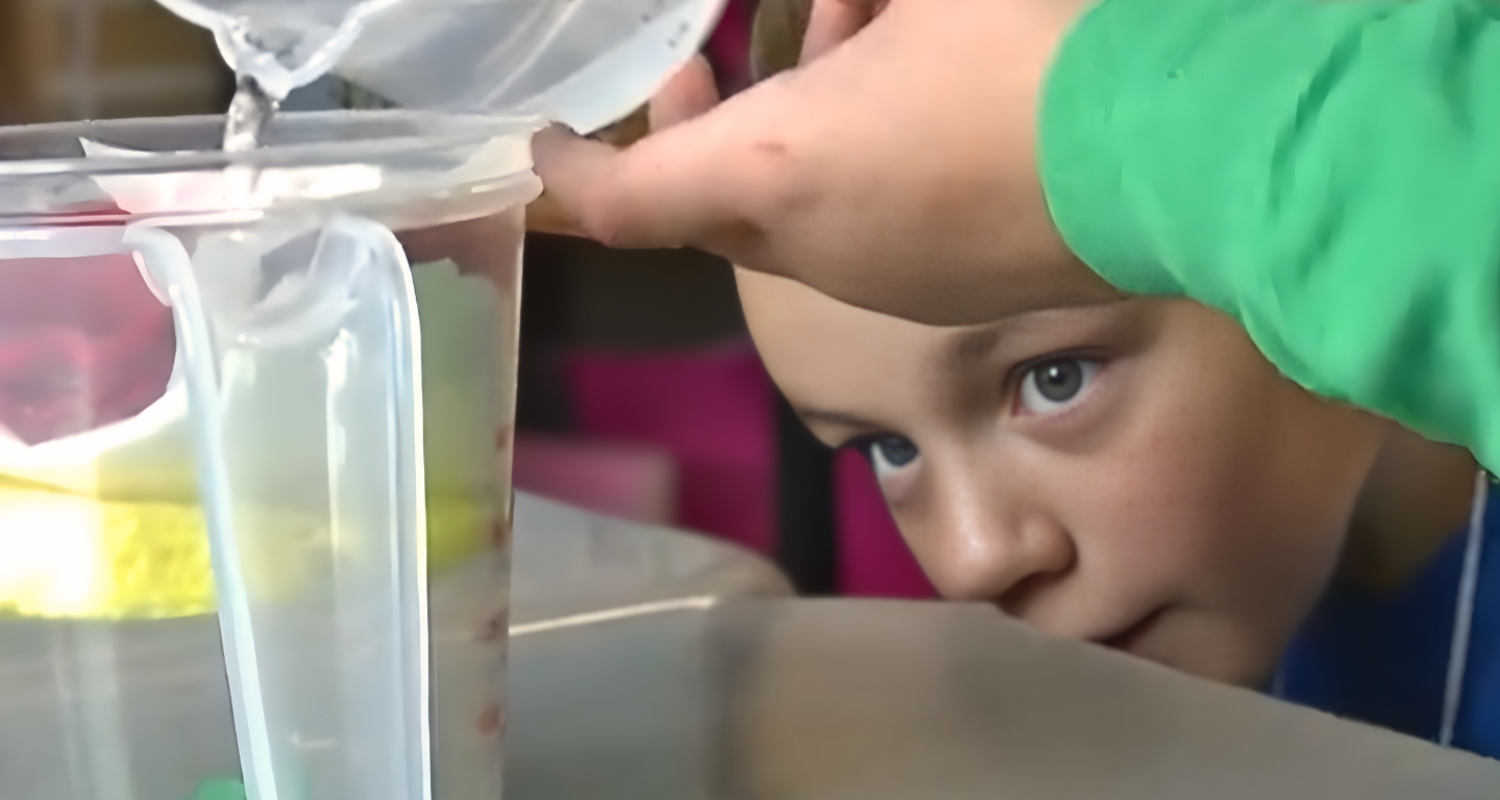 Students test their design