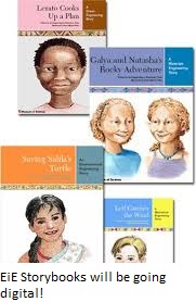 EiE storybooks will be going digital!