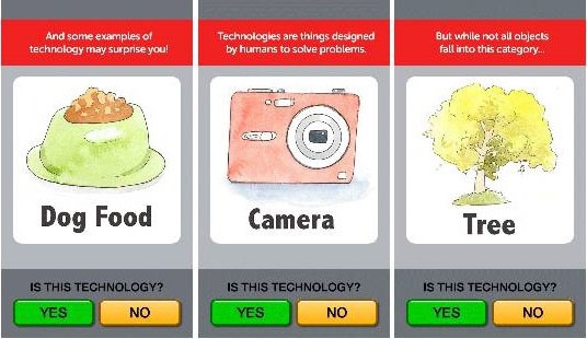 Screenshot of Technology Flashcards