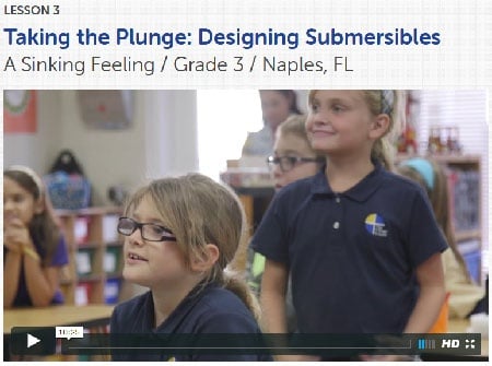 Taking the Plunge classroom video, lesson 3